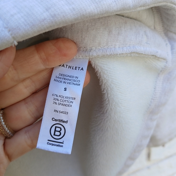 Athleta Cozy Karma Asym Pullover Small - Picture 7 of 9